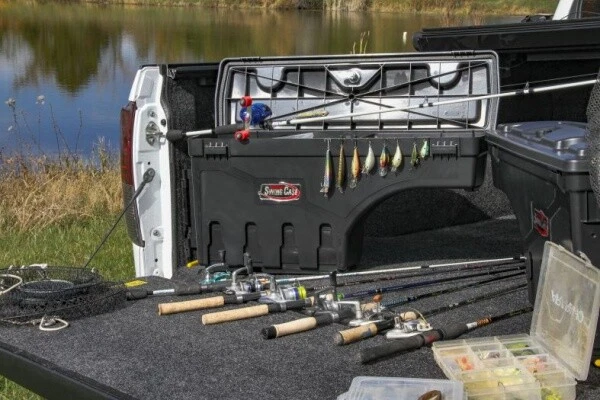 VW Amarok Boîte de Rangement pour Chargement Pivotant - Novisauto Swingcase