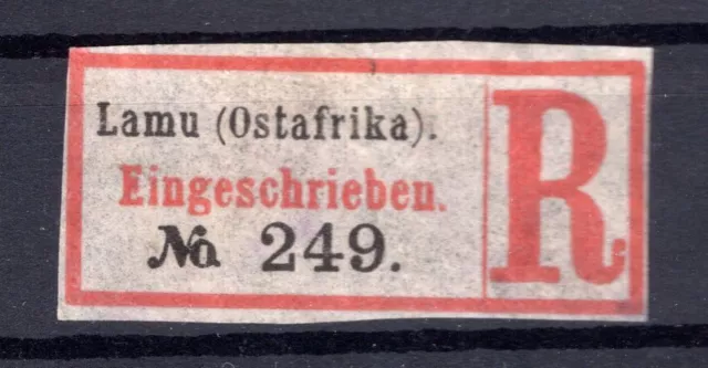 Doa Einschreibe-Zettel Lamu (AA2675