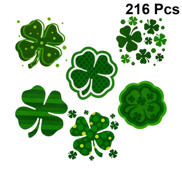 216 Pcs Accessori Giorno Patrick Adesivi Metallici Etichette Adesive Regalo