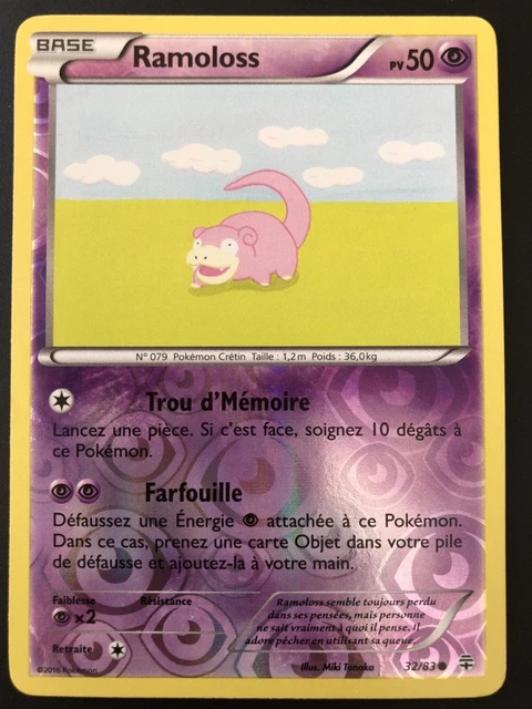 Pokemon Card RABOLOSS 32/83 Reverse XY GENERATIONS FR NEW