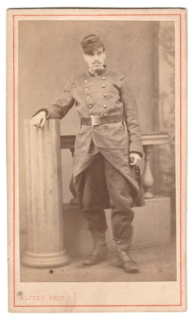 PHOTO MILITAIRE INFANTERIE de Marine/Commando en AFN Algérie 14x18 EUR
