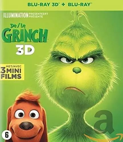 The Grinch (Blu-Ray 3D) 2019 (Blu-ray) (UK IMPORT)