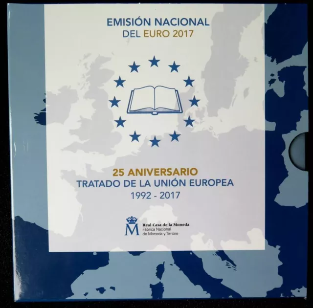 ESX2017.2 - COFFRET BU ESPAGNE - 2017 - 1 cent à 2 euros + 2 euro commémo.