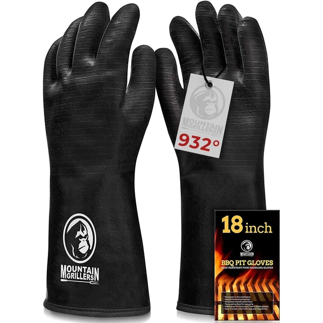 Extreme Heat Resistant Gloves For Grill Bbq High Temperature Fire Pit Grill