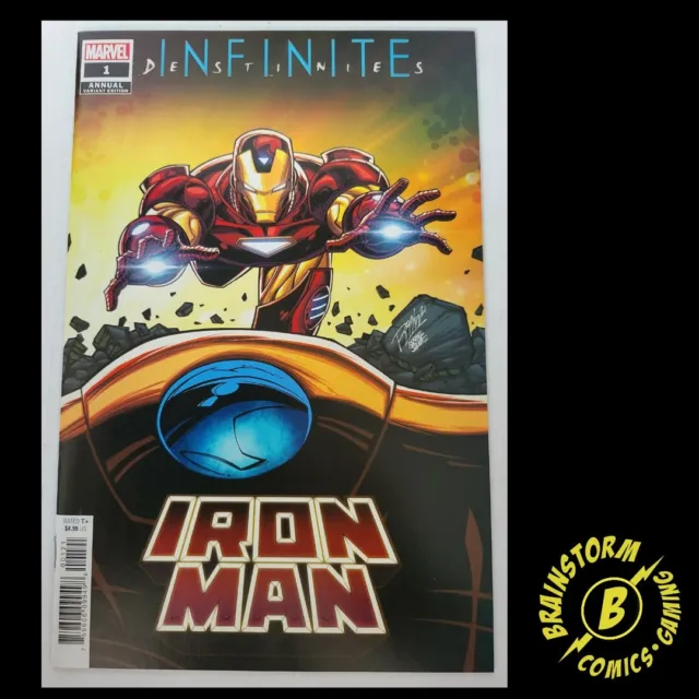 Iron Man Annual #1 - INFINITE DESTINIES - Connecting Cover Ron Lim Variant 2021