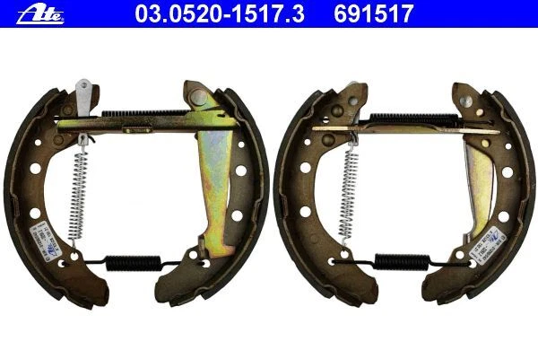 Tambour De Frein Arrière ATE 24.0222-0003.1 - Compatible Suzuki Grand Vitara I & II