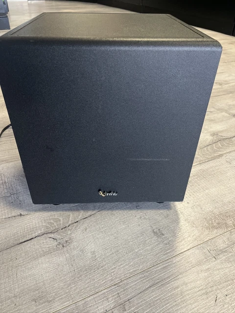 INFINITY BU-1 POWERED Active Subwoofer Bass Speaker Home Audio Theater ...