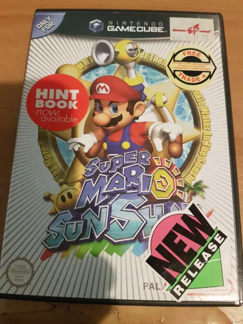 super mario sunshine complete w manual nintendo game cube