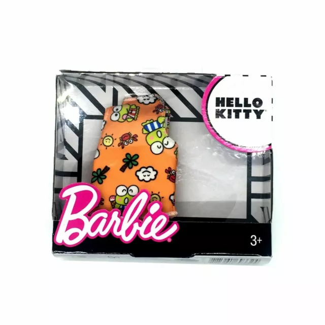 Barbie Hello Kitty Moda Confezione Keroppi Altezza Frog Top Sanrio Bambini Toys