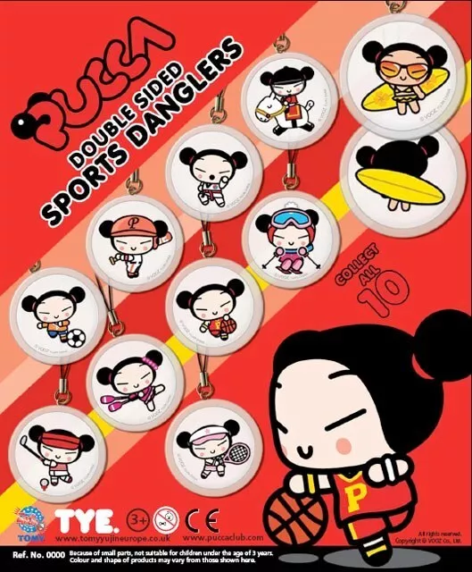 Laccetto Pucca Double Sided Sport Danglers Tomy
