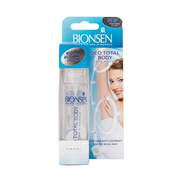 BIONSEN DEO TOTAL Body 100% Natural Anti-Odorant Natural Crystal