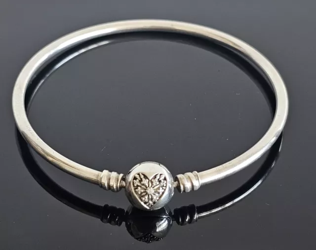 Pandora Heart of Winter Bracelet You Melt My Heart Bangle 19cm 590713 Free Post