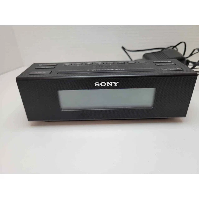 SONY DREAM MACHINE ICFC707 Backlit LED Alarm Clock AM/FM Radio w