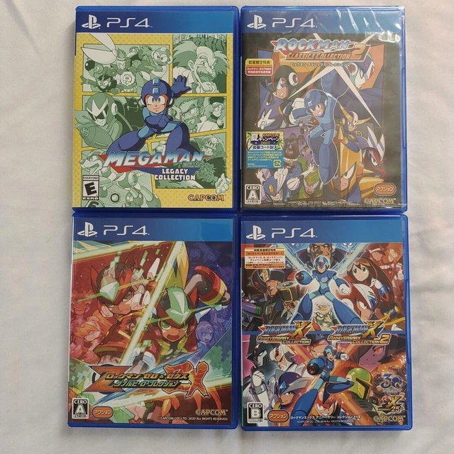 PlayStation 4 Rockman X 1+2 Classic Zero ＆ Zx Set MEGAMAN  LEGACY COLLECTION JP