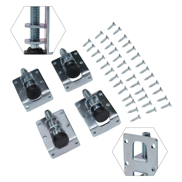 18 PIEDS VÉRIN Meuble Réglable Nivellement T-écrou Dia 40mm