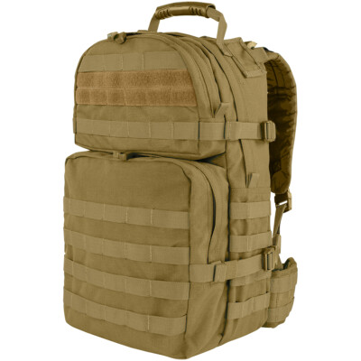 Condor Condor Medium Assault Pack Sac À Dos Tactique Airsoft MOLLE Airsoft Armée Noir 