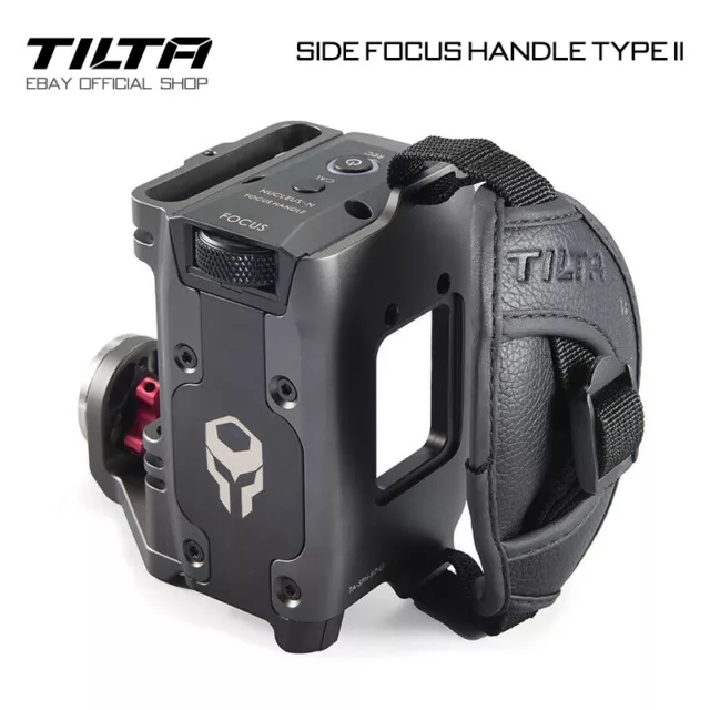 Tilta Side Focus Camera Handle (For F970 Battery) Arri Rosette Grip For Cam Cage