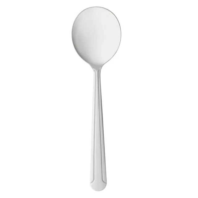 World Tableware 147 016 Hvy. Wt. Dominion Bouillon Spoon - Dozen