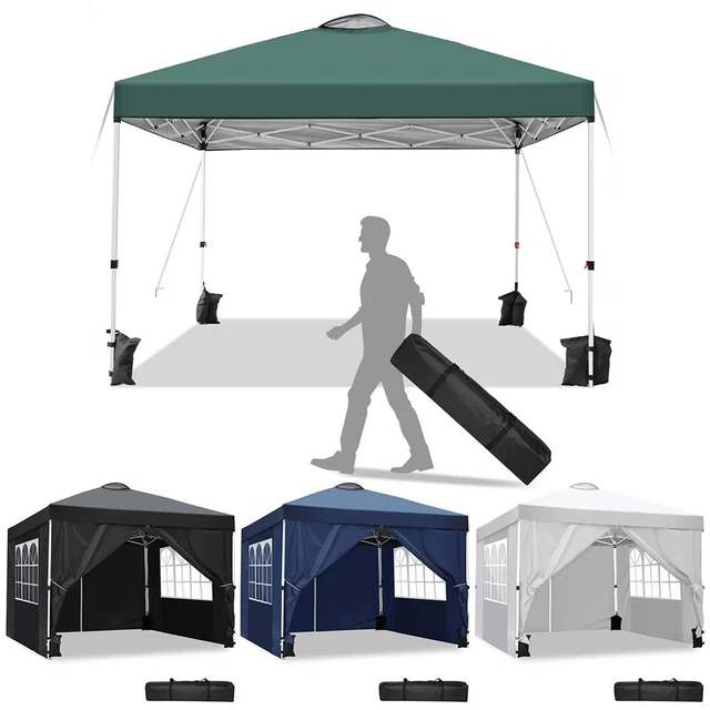 Anti-UV Pavillon 3x3m & 3x6m Wasserdicht Faltpavillon PopUp Partyzelt Gartenzelt