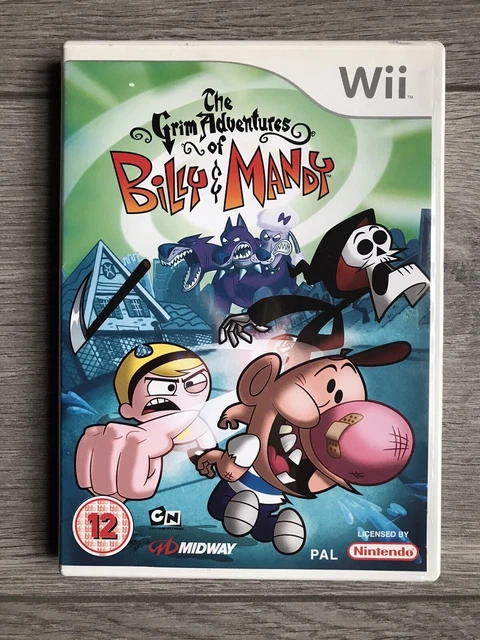 THE GRIM ADVENTURES of Billy and Mandy ~ Nintendo WII Video Game PAL £4 ...