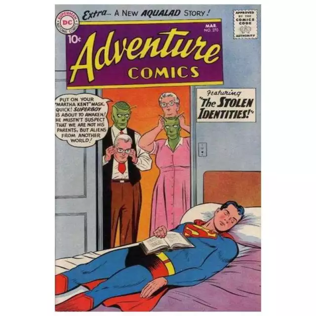 Adventure Comics (1938 series) #270 in Good minus condition. DC comics [c/
