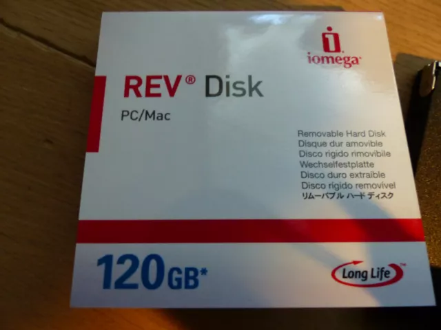 Iomega Rev disk 120GB PC/MAC