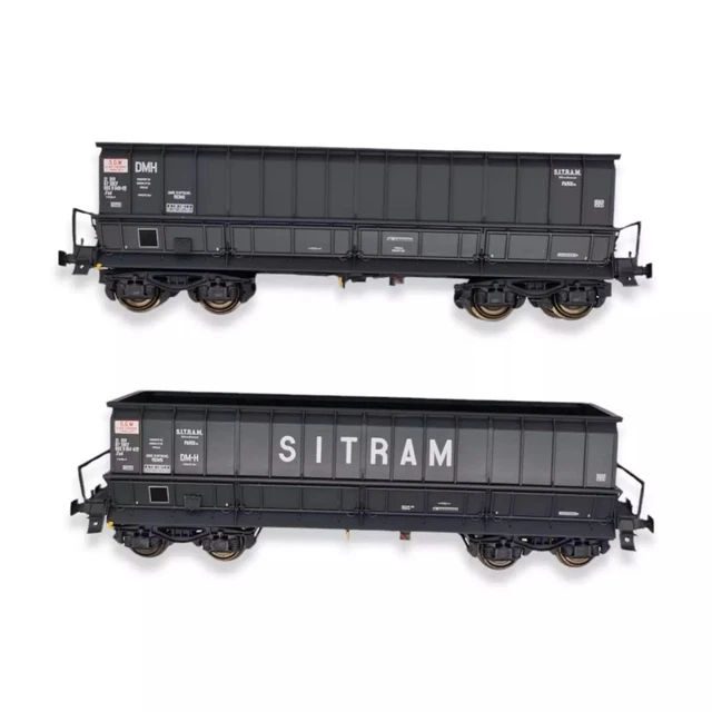 LS Models 31116 – Set De 2 Wagons Tombereaux DMH & Simotra, Neuf Sous Blister