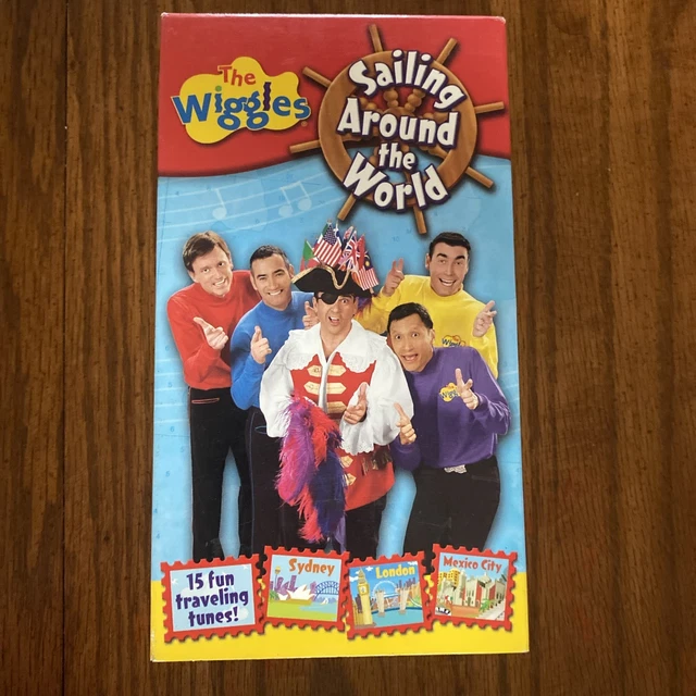 Click Around THE WIGGLES - Sailing Around the World (VHS, 2005) Slipcase Copy VERY ...