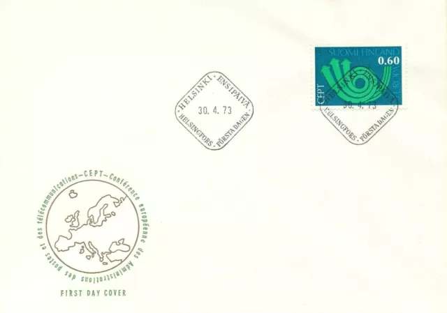 Finland 1973 FDC - EUROPA CEPT