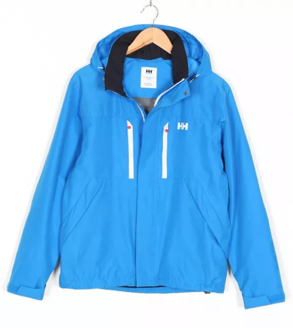 HELLY HANSEN Bykle Giacca Uomo Taglia S Con Cappuccio Impermeabile Helly...