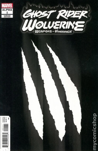 GHOST RIDER WOLVERINE Weapons of Vengeance Alpha 1K VF 2023 image stock ...