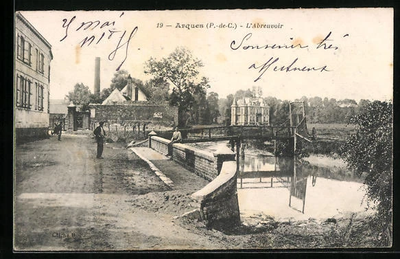CPA Arques, l´Abreuvoir