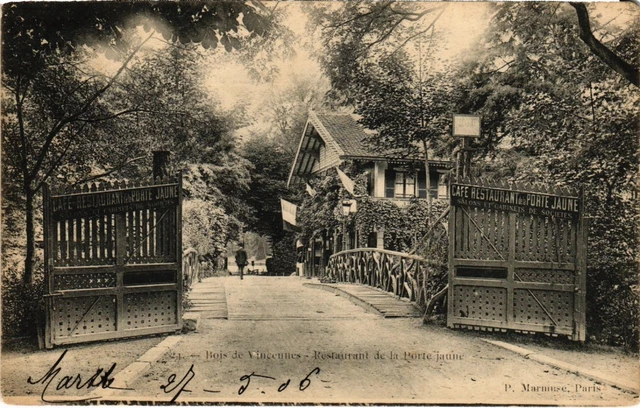 CPA Vincennes Restaurant de la Porte Jaune (1347230)