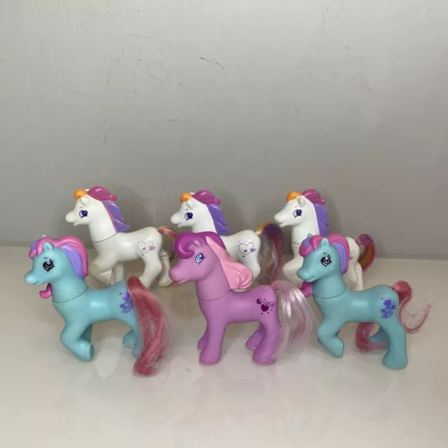 McDonalds Happy Meal Toys My Little Pony Figuren 1998 1999 6 Figuren Sammlerstück