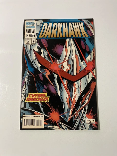 Darkhawk Annual #3 Marvel Comics 1994 low print run 64 Page