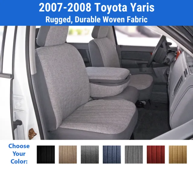 Duramax Tweed Seat Covers for 2007-2008 Toyota Yaris