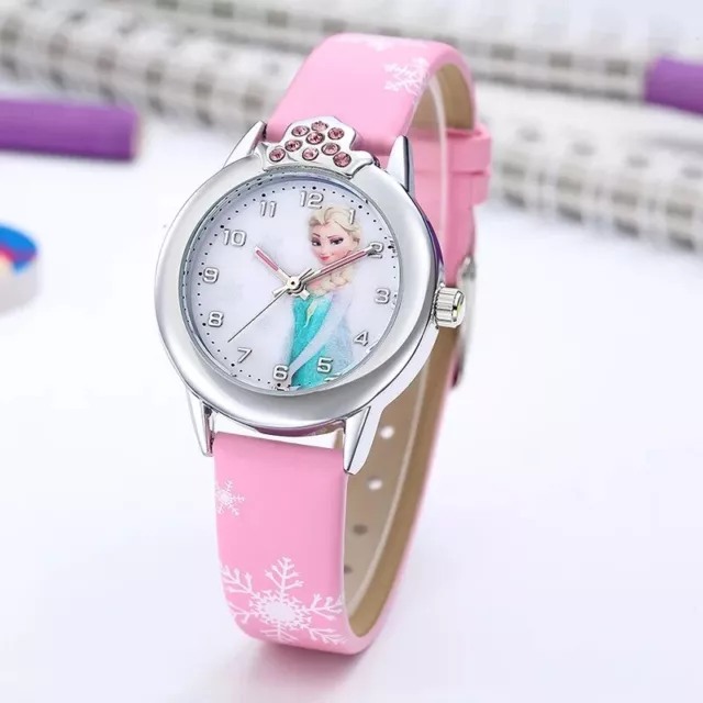 Disney Frozen Kids Elsa & Anna Children Party Gift Wrist Watches - Choose Colour 3