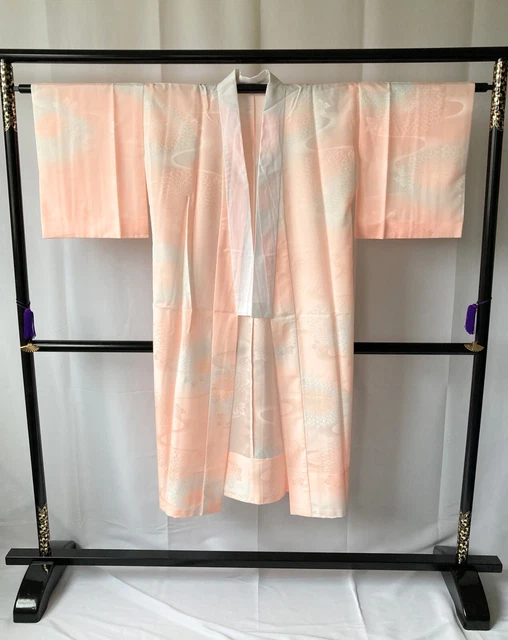 Vintage Japanese Juban kimono - Women's NagaJuban Kimono Robe