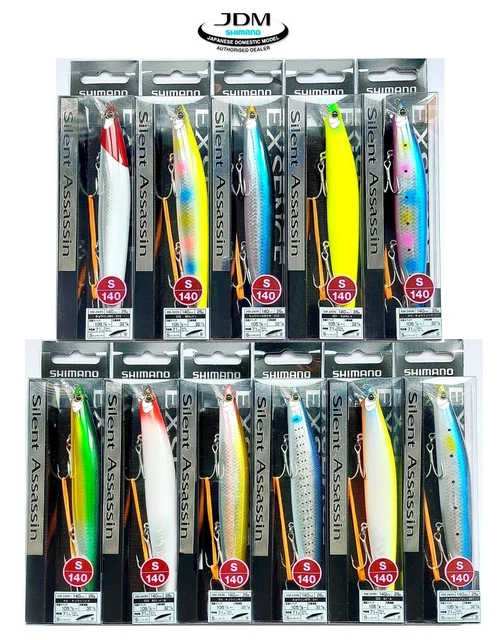 Leurre Shimano Exsence Silent Assassin 129S FB - Coulant 26g - Pêche Mer Salmon