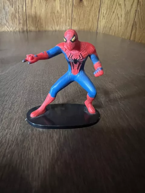 The Amazing Spiderman 2012 Figure On Base Marvel 2.75" toy action figure