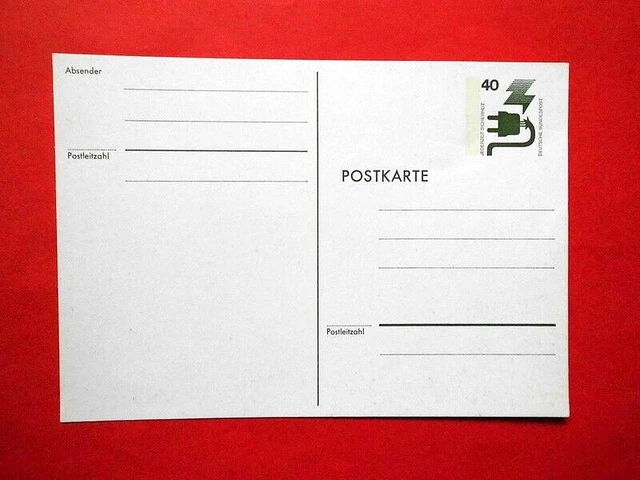 Ak. Postkarte BRD 1971 Unfallverhütung (I) Briefmarke Mi. Nr. 699 grün Druck