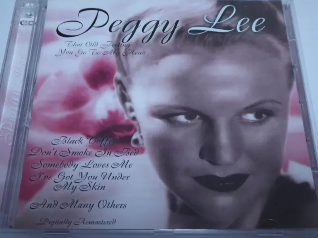 Peggy Lee - That Old Feeling - You go To My Head - NM (2CD)