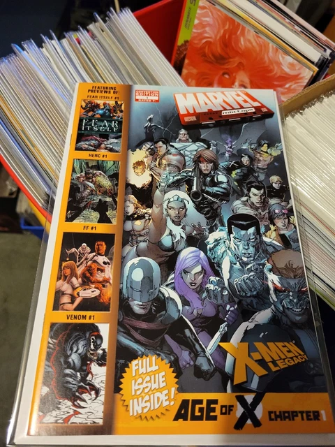 MARVEL MIX-TAPE SDCC Convention Edition Comic Con San Diego X-Men 2011 VENOM #1