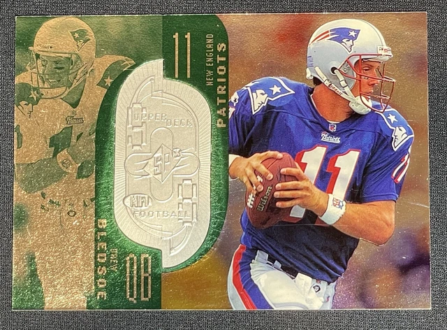 /7600 1998 NFL SPx ARGENT Drew Bledsoe QB quarterback New England ...