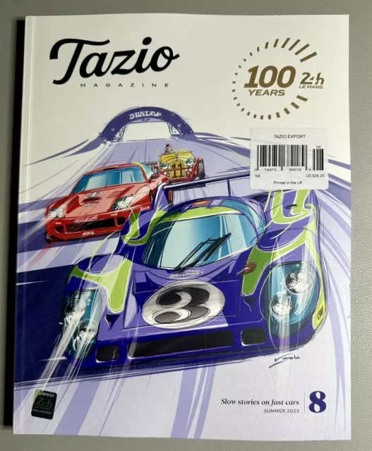 100 YEARS OF 24 HOURS AT LE MANS Summer 2023 TAZIO Magazine #8 / Brand New