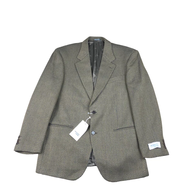 MISSONI UOMO Jacket Sport Coat Blazer Deadstock NWT Men's Size 42R 80's VTG