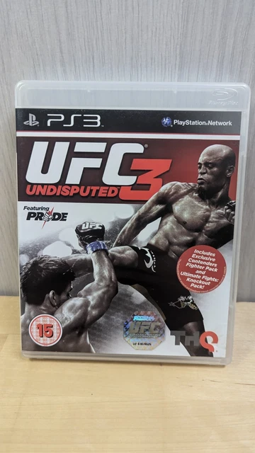 UFC Undisputed 3 PS3 Complete With Manual - PS3 Game