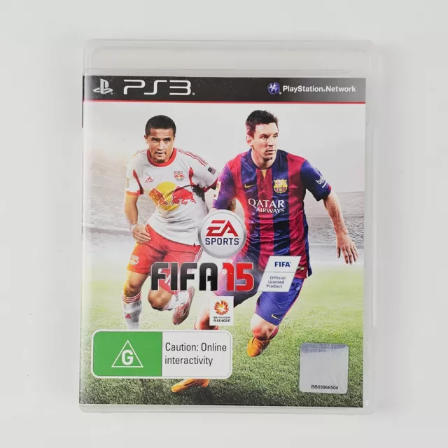 FIFA 15 PS3 Game PAL Soccer Sony PS3 PlayStation 3 2015 | Free Postage AU