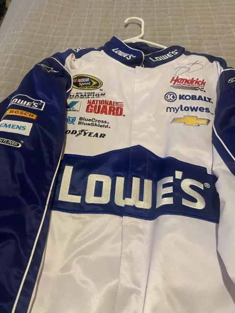 Jimmie Johnson Lowes #48 Chase Autographed Jacket 3