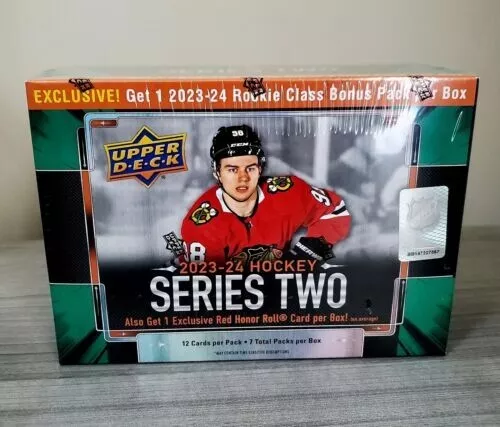 2023-24 Upper Deck Series 2 Hockey NHL Exclusive Mega Box NEW SEALED SHIPS TODAY